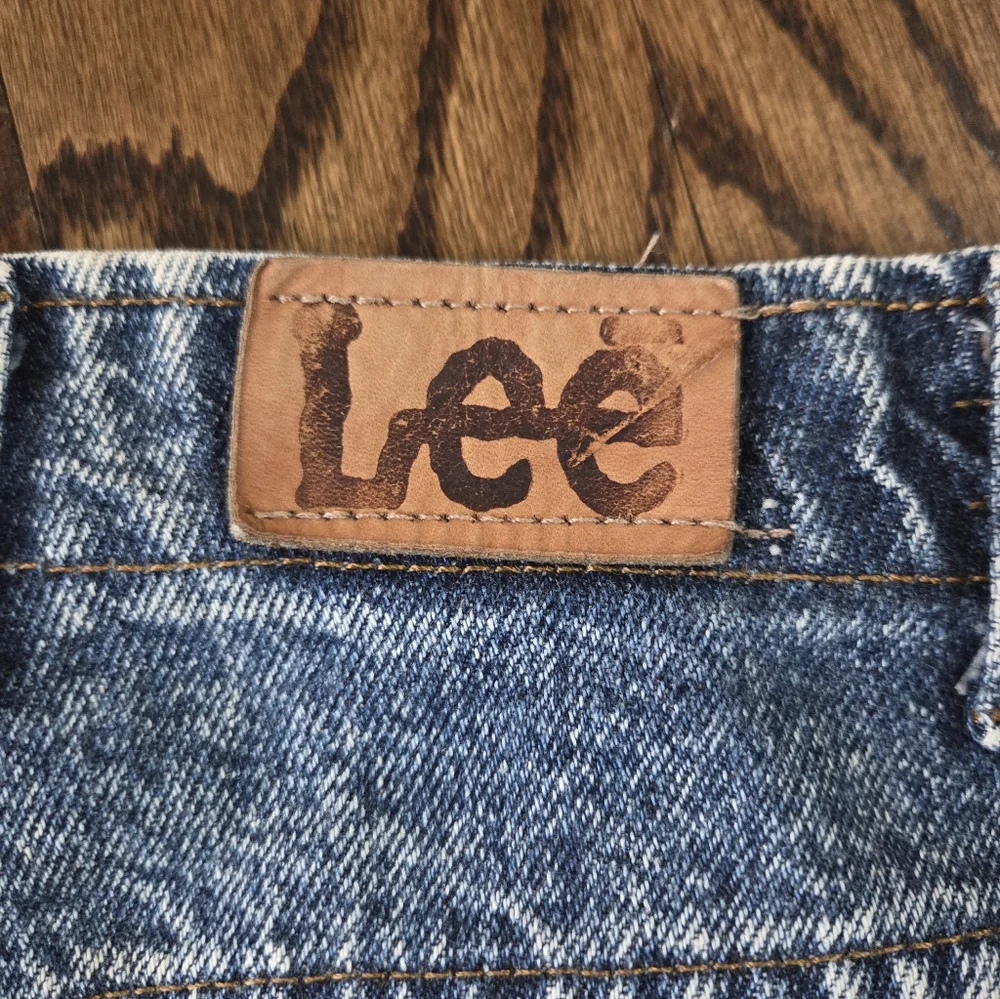 Vintage Lee Womens High Rise Mom Jeans Stonewashed Wonderfulness